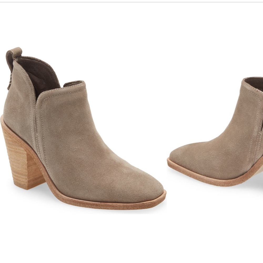 Jeffrey Campbell Rosee Bootie Size 6.5 Taupe Saude